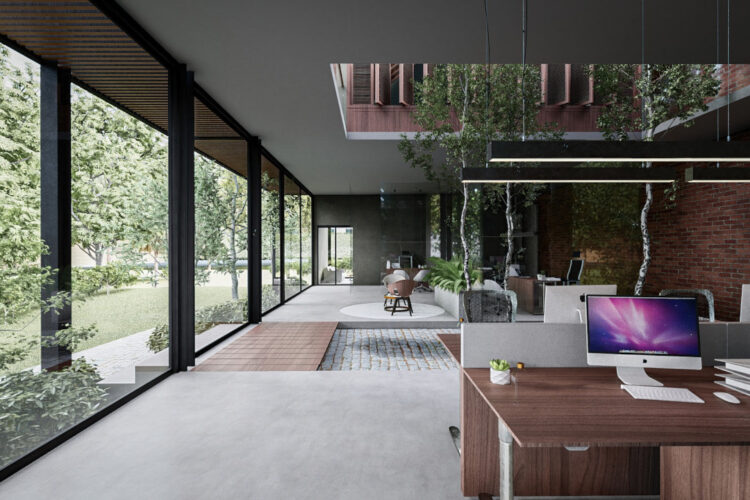 Biophilic Design in Ceilings: Bringing Nature into the Workplace